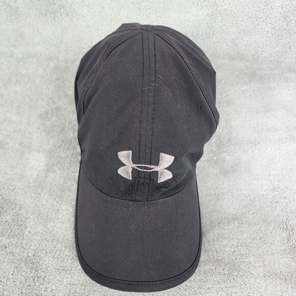 Mens Black Under Armour OSFA Performance Cap One Size Fits All Adjustable - Picture 3 of 8